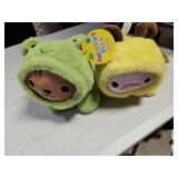 Set of 2 Smoochy Pals Stuffed Animals