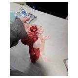 Kitsch Satin Hair Scarf Scrunchies - Hair Ribbons for Women | Ribbon Hair Ties  (Blush/Mauve)