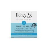 The Honey Pot Company, Sensitive Daily Feminine Cleansing Wipes, Intimate Parts, Body or Face - 15ct