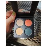 Makeup Geek Eyeshadow Palette Four Full Size Pans Summer Surprise Peach/Blue - 7.2g
