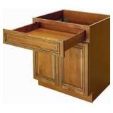 36 In. Modern Wood Cabinet