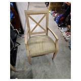Set of 4 Cross Back Dining Chairs
