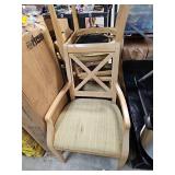 Set of 4 Cross Back Dining Chairs