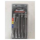 Tool Shop 6-Piece Drill & Impact Socket Adapter Set