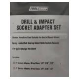 Tool Shop 6-Piece Drill & Impact Socket Adapter Set