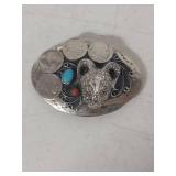 Southwestern Buffalo Nickel Belt Buckle