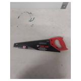 Tool Shop 15-inch Hand Saw with Red Handle