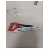 Tool Shop 15-inch Hand Saw with Red Handle