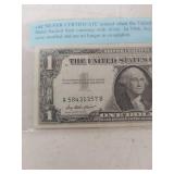 1957 Silver Certificate One Dollar Bill