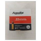 Aguila .22 Super Extra Hollow Point Ammunition 250 Rounds