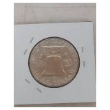 1962 Silver Proof Franklin Half Dollar