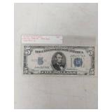 1934 $5 Silver Certificate