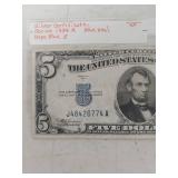 1934 $5 Silver Certificate