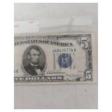 1934 $5 Silver Certificate