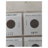 1898-1907 Indian Head Cent Collection