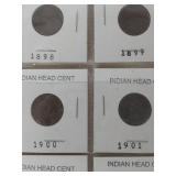 1898-1907 Indian Head Cent Collection