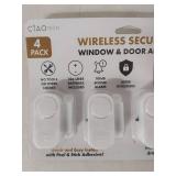 Ciao Tech Wireless Security Window & Door Alarm 4-Pack