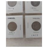 Liberty Head V Nickel Collection 1898-1911
