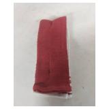Red Striped Cotton Kitchen Towels - 3 Pack Set