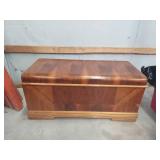 Cedar Chest with Art Deco Waterfall Design