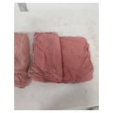Red Shop Rags Bundle - Cotton Cleaning Cloths (30)