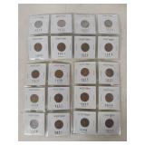 3 Cards of Lincoln Wheat Penny