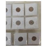 3 Cards of Lincoln Wheat Penny