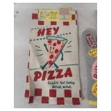 Blue Q Novelty Kitchen Dish Towel Set and Oven Mitt