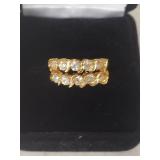 Double Row CZ Ring in Box