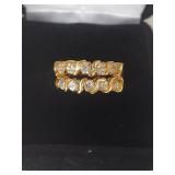 Double Row CZ Ring in Box