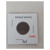 1868 Shield Nickel