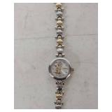 Two-Tone Bubble Link Ladies Watch - Disney Mickey Mouse