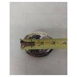 Native American Turquoise / Coral Belt Buckle