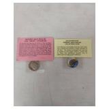 (2) Kennedy Half Dollar - Proof and Colorized