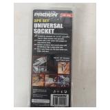 Prowin Universal Socket Set - 3PC with Drill Adapter