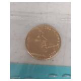 2005 Gold Plated Bison Nickel & 1909 Lincoln Cent