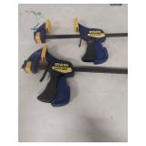 Irwin Quick-Grip Bar Clamps - Set of 2 - 24 in
