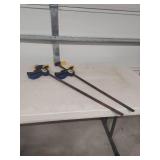 Irwin Quick-Grip Bar Clamps - Set of 2 - 24 in