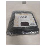 Roost Microfiber Twin XL Sheet Set Black