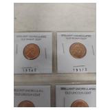 Uncirculated Lincoln and Wheat Penny Collection