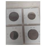 Uncirculated Roosevelt Dimes and Foreign Coins