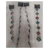 Shell Jewelry Collection - Moons, Stars and Clovers Bracelets