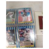 Fleer Platinum MLB Baseball Trading Card Collection and First Day Issue Stamp