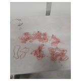 Pink Glass Beaded Strands