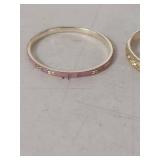 Decorative Enamel Bangle Set