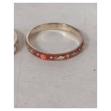 Decorative Enamel Bangle Set