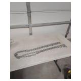 Heavy Duty Steel Chain with Hooks 12 ft