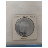 1963 Choctaw and Louisiana Commemorative Tokens