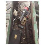 Multi-Tier Metal Tool Box with Tools