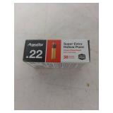 Aguila .22HP Super Extra Hollow Point Ammunition - 50 Rounds